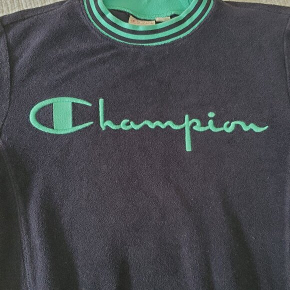 Champion Vintage Terry Sweatshirt Sweater Top XS - Picture 2 of 9